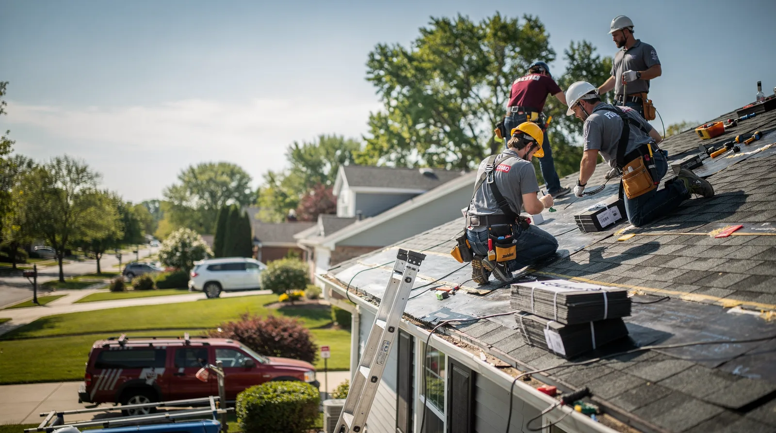 Roof Repair in Freeburg, IL around you